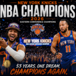 New York Knicks NBA Championship 2026