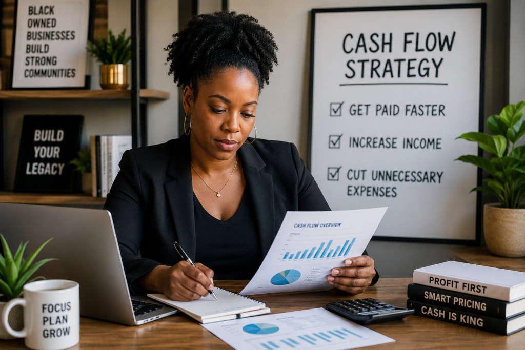 increase cash flow for small black-owned businesses