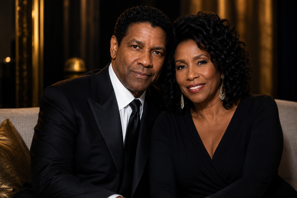 Denzel and Pauletta Washington