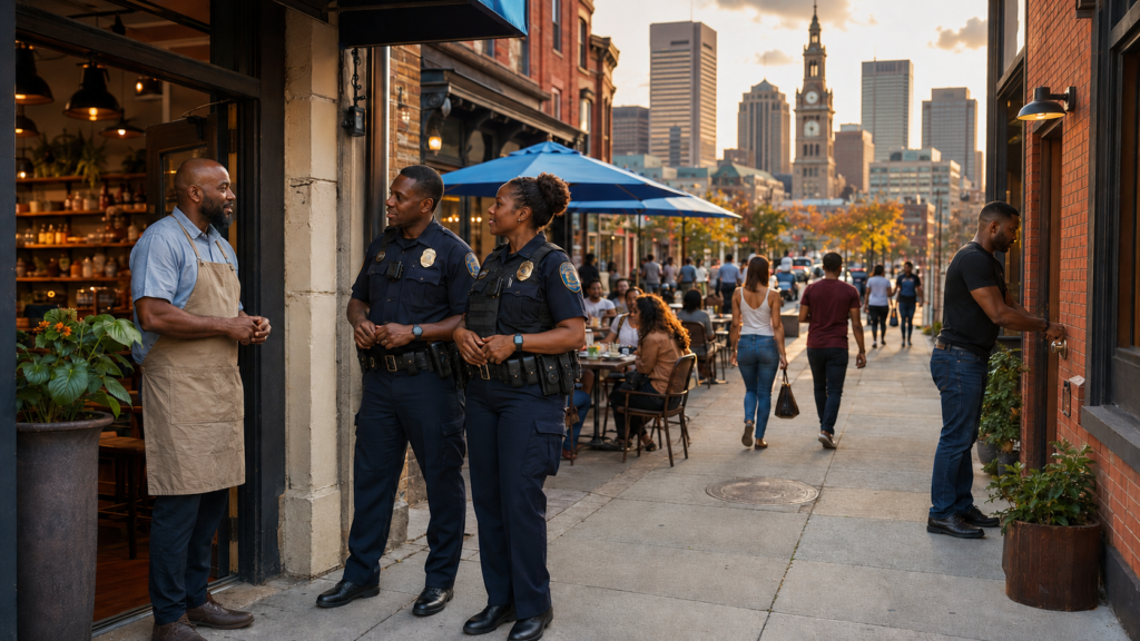 Baltimore crime decline